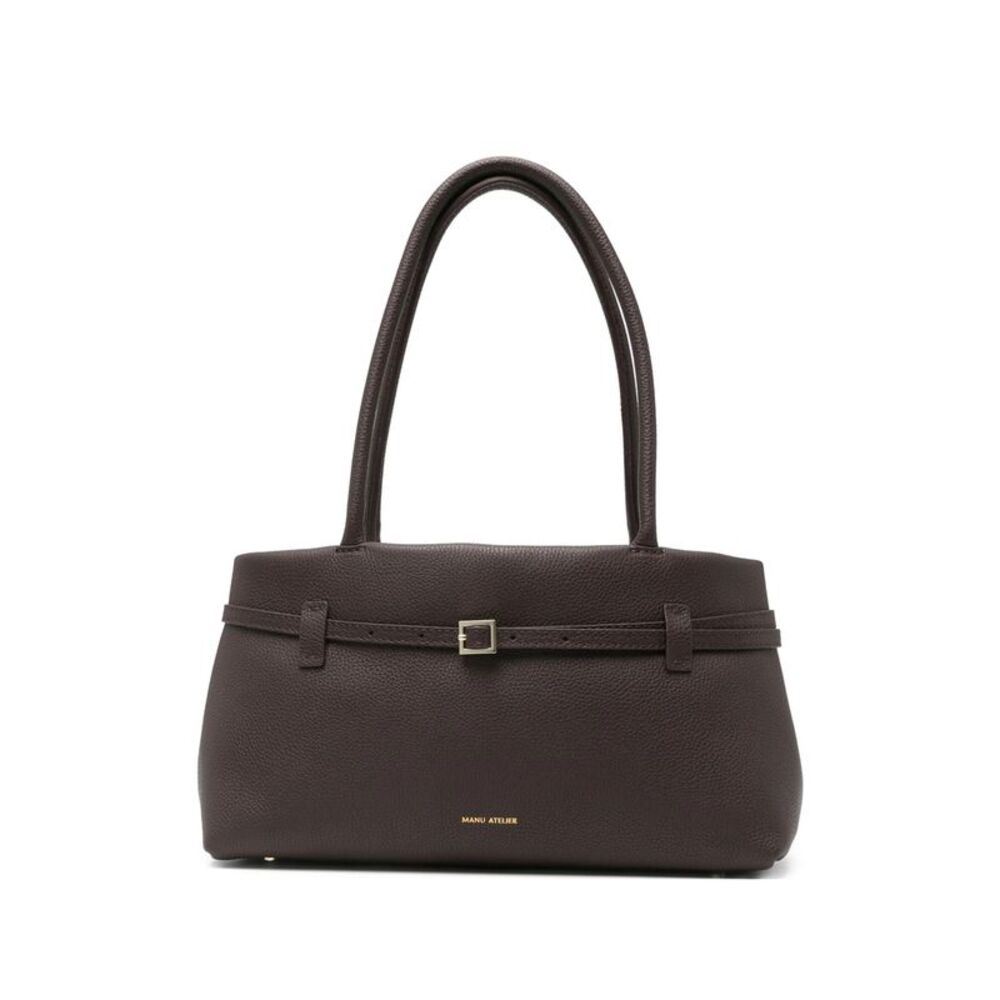 Manu Atelier Brown Tote Bags Women